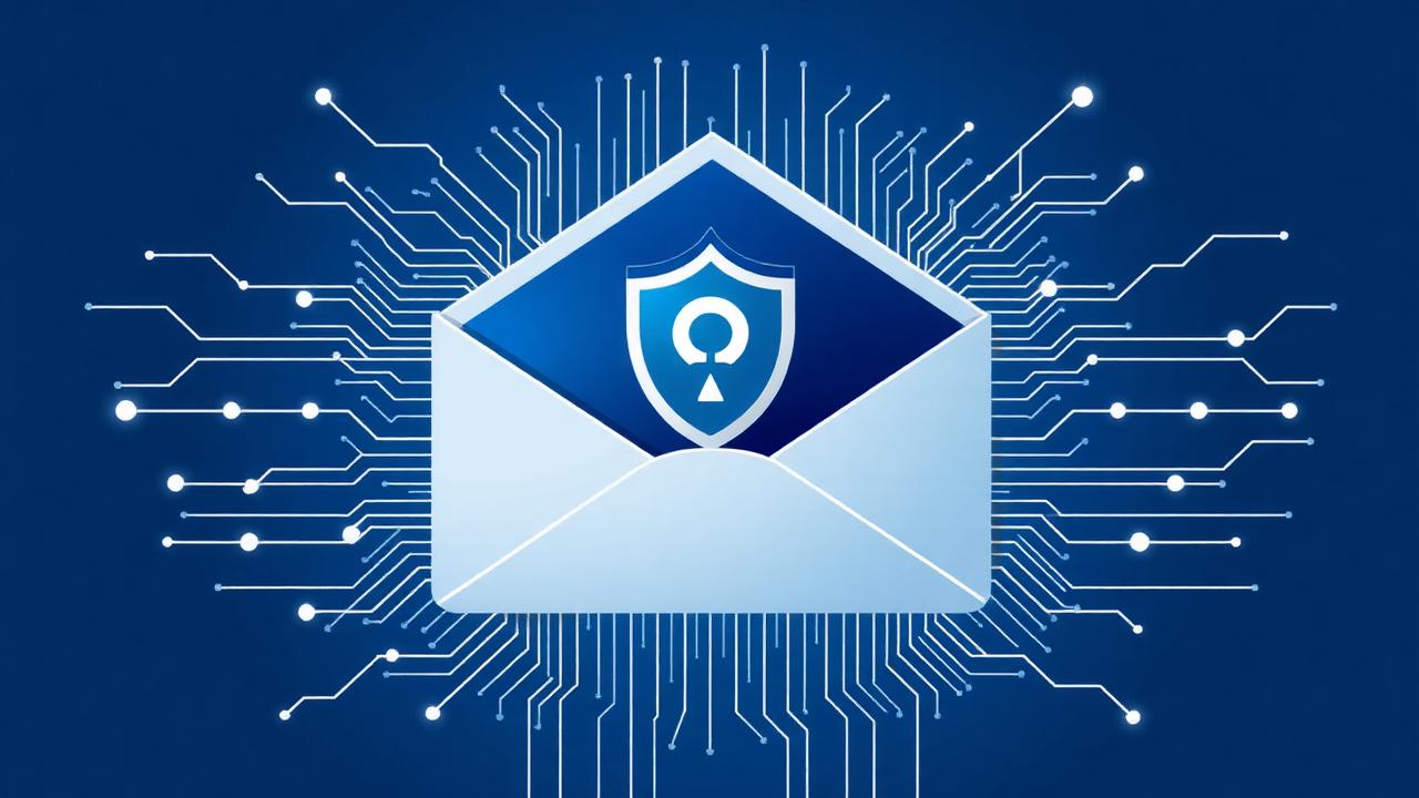 Email envelope protected by an AI-driven security shield